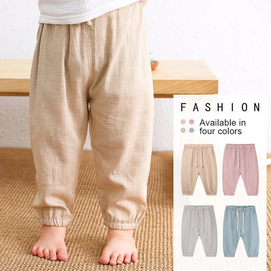 Linen Trousers for Children (Boys And Girls )